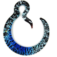 Cargar imagen en el visor de la galería, Ohr- Piercing Feuerglas Spiral Taper Dehner Ohrgewicht - chic-net.de
