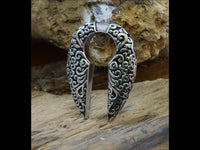 Load image into Gallery viewer, Ohrgewicht 8mm Dehner Edelstahl gold silber Schlüsselloch - chic-net.de
