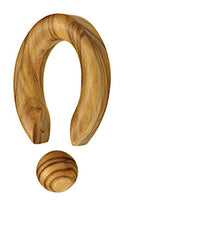 Cargar imagen en el visor de la galería, Ohrgewicht Klemmkugel Ring Olivenholz 12mm Piercing oval - chic-net.de
