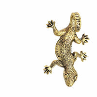 Cargar imagen en el visor de la galería, Ohrgewicht Messing Expander Piercing Eidechse 4mm - chic-net.de
