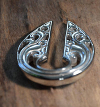 Cargar imagen en el visor de la galería, Ohrgewicht Piercing Schlüsselloch Edelstahl PVD Tropfen - chic-net.de
