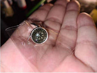 Load image into Gallery viewer, Ohrstecker Glas rund 12mm Zinklegierung Celtic Viking - chic-net.de
