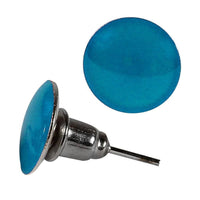 Load image into Gallery viewer, Ohrstecker knallig rund konvex Stecker Neon Acryl Unisex Ohrringe Pin Edelstahl nickelfrei - chic-net.de
