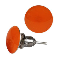 Load image into Gallery viewer, Ohrstecker knallig rund konvex Stecker Neon Acryl Unisex Ohrringe Pin Edelstahl nickelfrei - chic-net.de
