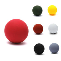 Load image into Gallery viewer, Ohrstecker Kugel Perle 6 mm Edelstahl Gummi Beschichtung nickelfrei Unisex Schmuck - chic-net.de
