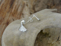 Load image into Gallery viewer, Ohrstecker Sterling Silber 925 Ginkgo Blatt 10mm - chic-net.de
