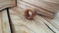 Cargar imagen en el visor de la galería, Olivenholz Flesh Tunnel Ohr Piercing Holz Double Flared - chic-net.de
