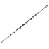 Load image into Gallery viewer, Perlen Armband Damen blau grün lila Zuchtperlen Schmuckdraht Karabiner nickelfrei 18 cm - chic-net.de
