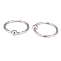 Load image into Gallery viewer, Piercing Ball Closure Ring Klemmkugel Captive Bead Edelstahl - chic-net.de
