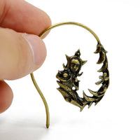 Cargar imagen en el visor de la galería, Piercing Ohrgewicht 8g Messing Meerfrau Hook 1.45mm - chic-net.de
