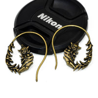 Cargar imagen en el visor de la galería, Piercing Ohrgewicht 8g Messing Meerfrau Hook 1.45mm - chic-net.de
