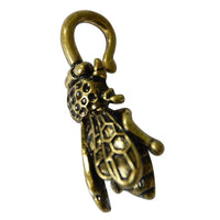 Load image into Gallery viewer, Piercing Ohrgewicht Messing 15g Biene 3mm Hook - chic-net.de
