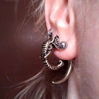 Load image into Gallery viewer, Piercing Ohrgewicht Messing Elefant Spirale - chic-net.de
