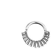 Load image into Gallery viewer, Piercing Ring 925 Silber Labret Tragus Septum Segmente - chic-net.de
