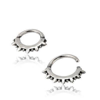 Load image into Gallery viewer, Piercing Ring 925 Silber Labret Tragus Septum Stacheln - chic-net.de
