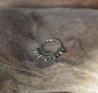Load image into Gallery viewer, Piercing Ring 925 Silber Labret Tragus Septum Stacheln - chic-net.de

