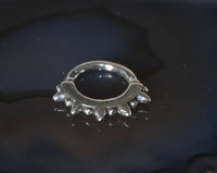 Load image into Gallery viewer, Piercing Ring 925 Silber Labret Tragus Septum Stacheln - chic-net.de
