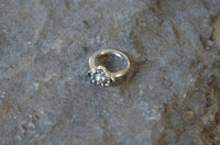 Load image into Gallery viewer, Piercing Ring Raute 925 Silber Labret Tragus 1.2mm - chic-net.de
