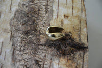 Load image into Gallery viewer, Plug Ohrgewicht gold Messing zum Einhängen Tropfen - chic-net.de
