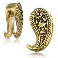 Cargar imagen en el visor de la galería, Plug zum Einhängen Drop Messing gold Engelstrompete - chic-net.de
