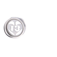 Load image into Gallery viewer, Schraubplug Tunnel Edelstahl dünn silber Pik 13 - chic-net.de
