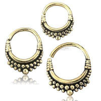 Load image into Gallery viewer, Septum Piercing Messing 1.2mm Kreise Seil - chic-net.de
