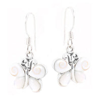 Load image into Gallery viewer, Shivaauge Schmetterling Silberohrringe Ohrringe 925er Sterling Silber Damen Schmuck Shiva Auge - chic-net.de
