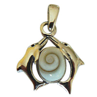 Load image into Gallery viewer, Shivaauge Silberanhänger Delphine Anhänger 925er Sterling Silber Shiva Auge Eye Damen Schmuck - chic-net.de
