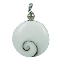 Load image into Gallery viewer, Shivaauge Silberanhänger Perle rund 20 mm Anhänger 925er Sterling Silber Shiva Auge Damen Schmuck - chic-net.de
