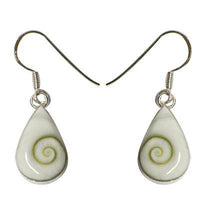 Cargar imagen en el visor de la galería, Shivaauge Silberohrringe Tropfen 15 mm Ohrringe 925er Sterling Silber Shiva Auge Eye Damen Schmuck - chic-net.de
