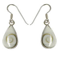 Cargar imagen en el visor de la galería, Shivaauge Silberohrringe Tropfen Ohrringe Ohrhänger 925er Sterling Silber Shiva Auge Eye Damen - chic-net.de
