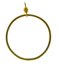 Load image into Gallery viewer, Silber 925 vergoldet Ohrringe Anhänger Creole indisch - chic-net.de
