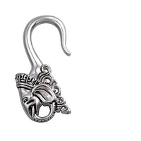 Load image into Gallery viewer, Ohrgewicht Kupfer Piercing 5mm Hook Elefant - chic-net.de
