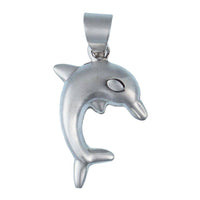 Load image into Gallery viewer, Silberanhänger Delfin Animal Design Fisch Anhänger Sterling Silber 925er nickelfrei - chic-net.de
