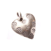 Cargar imagen en el visor de la galería, Silberanhänger Herz mit Muster Anhänger aus Sterling Silber 925er Damen Schmuck - chic-net.de
