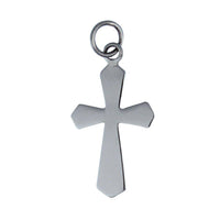 Load image into Gallery viewer, Silberanhänger Kreuz spitz glänzend Anhänger Sterling Silber 925er nickelfrei - chic-net.de

