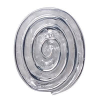 Load image into Gallery viewer, Silberanhänger oval Spirale glänzend plastisch Anhänger 925er Sterling Silber - chic-net.de
