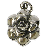 Cargar imagen en el visor de la galería, Silberanhänger Rose Oxidiert Anhänger aus Sterling Silber 925er Damen Schmuck - chic-net.de
