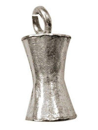 Load image into Gallery viewer, Silberanhänger sanduhrförmig glänzend Anhänger Sterling Silber 925er Unisex Schmuck - chic-net.de
