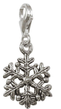 Load image into Gallery viewer, Silberanhänger Schneeblume Sterling Silber 925er Unisex Schmuck Charm Anhänger - chic-net.de
