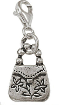 Load image into Gallery viewer, Silberanhänger Tasche Charm Anhänger 925er Sterling Silber Damen Schmuck - chic-net.de

