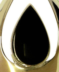 Load image into Gallery viewer, Silberanhänger Tropfen Anhänger Onyx Silber schwarz - chic-net.de
