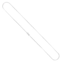 Load image into Gallery viewer, Silberkette 1 mm Schlangen Kette Charmträger Collierkettchen 925er Sterling Silber Ringchen - chic-net.de
