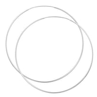 Load image into Gallery viewer, Silberohrringe Creolen 925er Sterling Silber Ohrringe Ohrhänger Damen Schmuck dünn - chic-net.de
