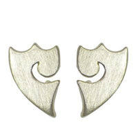 Load image into Gallery viewer, Silberohrstecker 925er Sterling Silber Ohrstecker Damen Schmuck Ohrringe Schild Ornament - chic-net.de
