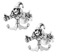 Load image into Gallery viewer, Silberohrstecker Ohrstecker 925er Sterling Silber Schmuck Ohrringe Clown - chic-net.de
