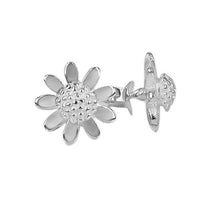 Cargar imagen en el visor de la galería, Silberohrstecker Ohrstecker Blumendesign 925er Sterlingsilber, ca. 10mm Ø Ohrringe Ohrhänger - chic-net.de
