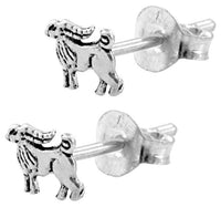 Cargar imagen en el visor de la galería, Silberohrstecker Ohrstecker Ohrringe Damen 925er Sterling Silber Schmuck Schaf - chic-net.de
