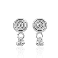 Load image into Gallery viewer, Silberohrstecker Ohrstecker Ohrringe Unisex 925er Sterling Silber Kreis Kugeln glänzend - chic-net.de
