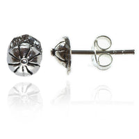 Load image into Gallery viewer, Silberohrstecker Schildmütze Ohrstecker Ohrringe 925er Sterling Silber Schmuck Mütze - chic-net.de
